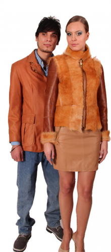 Leather and Goat Toscana Jacket